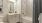 a bathroom with a shower and sink