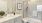 a bathroom with a glass shower